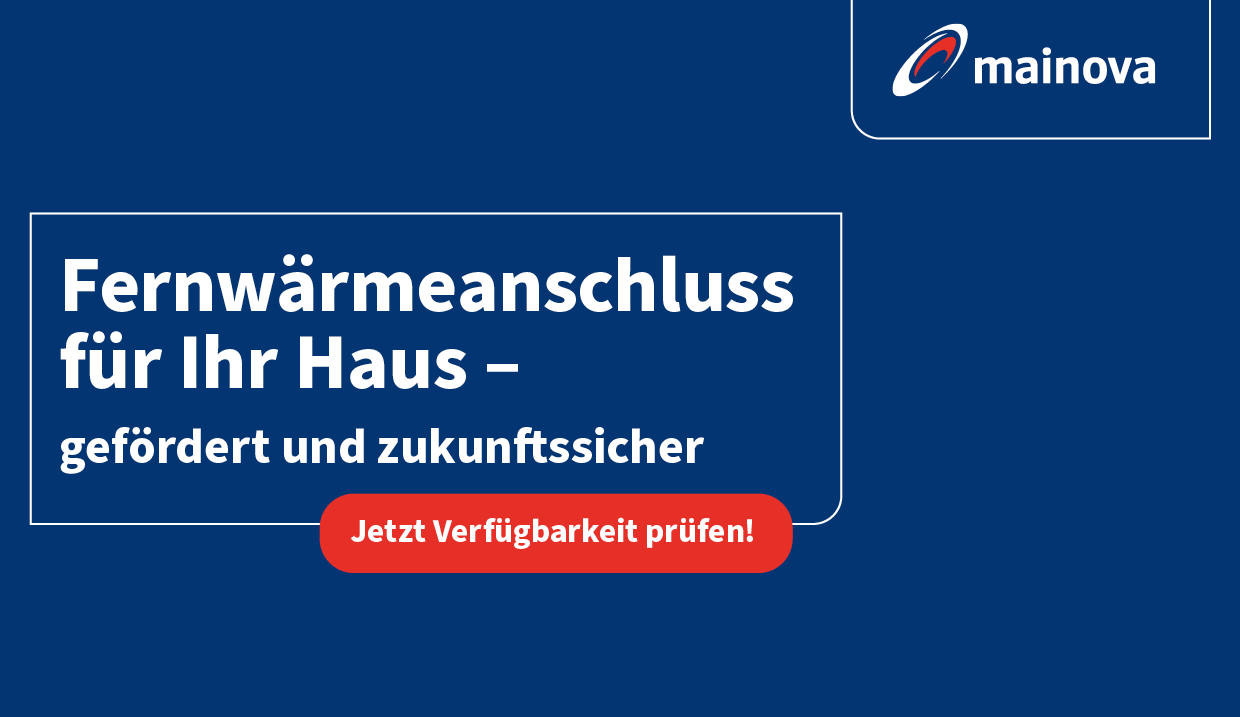 Fernwärmeanschluss von Mainova